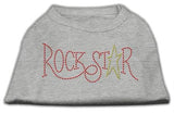 RockStar Rhinestone Shirts Grey S (10)