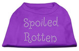 Spoiled Rotten Rhinestone Shirts Purple L (14)