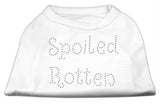 Spoiled Rotten Rhinestone Shirts White L (14)