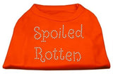 Spoiled Rotten Rhinestone Shirts Orange XL (16)