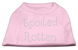 Spoiled Rotten Rhinestone Shirts Light Pink XS (8)