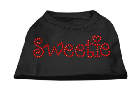 Sweetie Rhinestone Shirts Black M (12)