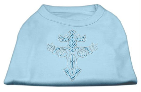 Warrior's Cross Studded Shirt Baby Blue M (12)