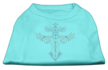 Warrior's Cross Studded Shirt Aqua XXL (18)