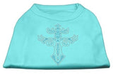 Warrior's Cross Studded Shirt Aqua XXXL(20)