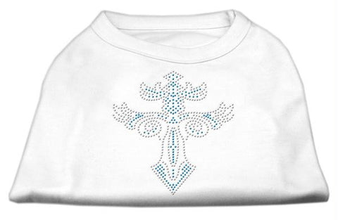 Warrior's Cross Studded Shirt White XXXL(20)