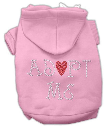 Adopt Me Rhinestone Hoodie Pink L (14)