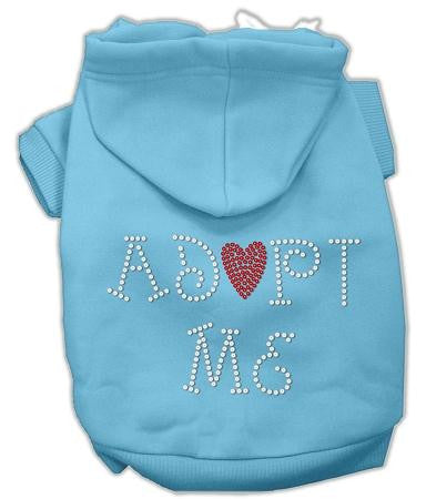 Adopt Me Rhinestone Hoodie Baby Blue XXL (18)