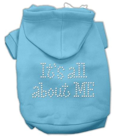 It's All About Me Rhinestone Hoodies Baby Blue L (14)