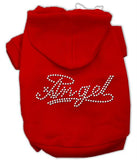 Angel Rhinestud Hoodie Red L (14)