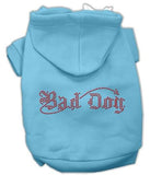 Bad Dog Rhinestone Hoodies Baby Blue L (14)