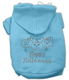 Happy Halloween Rhinestone Hoodies Baby Blue L (14)