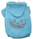 Jack O' Lantern Rhinestone Hoodies Baby Blue L (14)