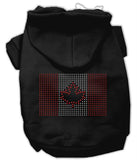 Canadian Flag Hoodies Black L (14)