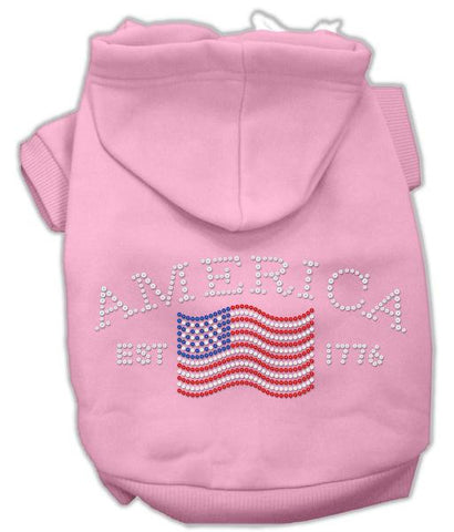 Classic American Hoodies Pink XS (8)