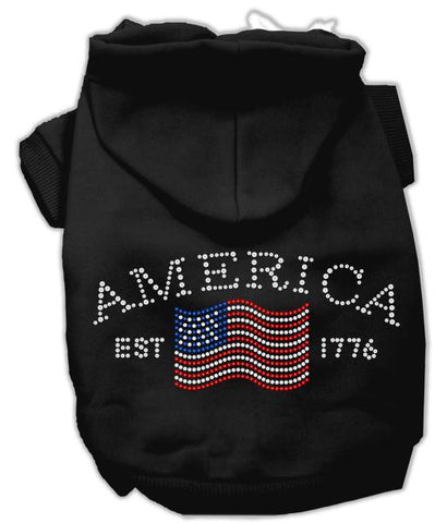 Classic American Hoodies Black XXL (18)