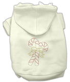 Candy Cane Hoodies Cream S (10)