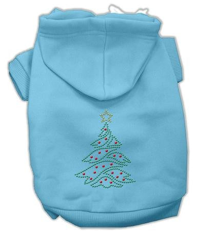 Christmas Tree Hoodie Baby Blue XS (8)