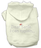 Dear Santa I Can Explain Hoodies Cream XS (8)