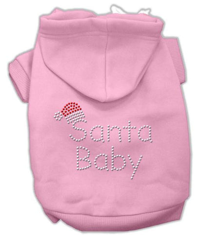 Santa Baby Hoodies Pink L (14)