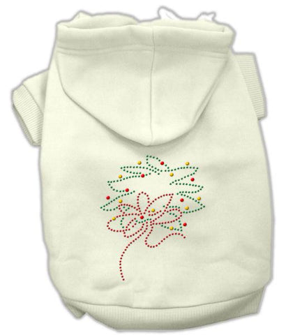 Christmas Wreath Hoodie Cream L (14)