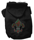 Holiday Fleur de lis Hoodies Black L (14)