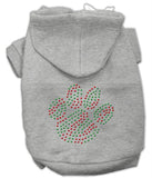 Holiday Paw Hoodies Grey L (14)