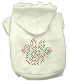 Holiday Paw Hoodies Cream M (12)