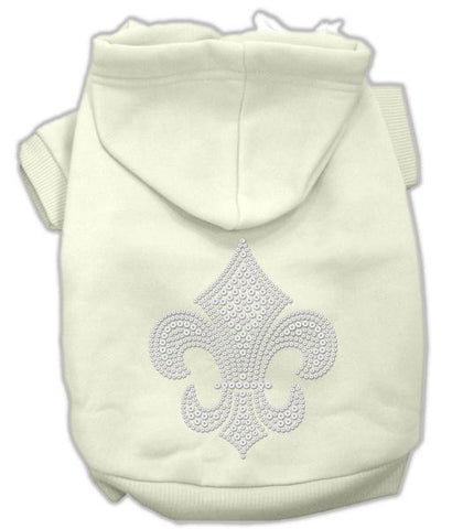 Fleur de lis Hoodies Cream M (12)