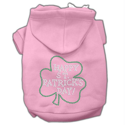 Happy St. Patrick's Day Hoodies Pink XS (8)