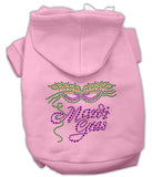 Mardi Gras Rhinestud Hoodies Pink XS (8)