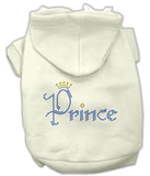 Prince Rhinestone Hoodies Cream L (14)