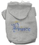 Prince Rhinestone Hoodies Grey M (12)