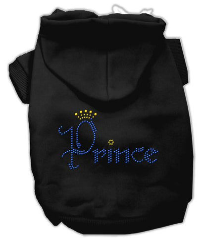 Prince Rhinestone Hoodies Black S (10)