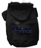 Prince Rhinestone Hoodies Black XS (8)