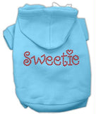 Sweetie Rhinestone Hoodies Baby Blue L (14)