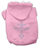 Warrior's Cross Studded Hoodies Pink L (14)