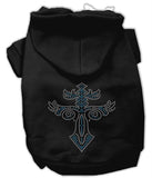 Warrior's Cross Studded Hoodies Black XS (8)