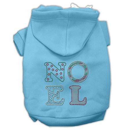 Noel Rhinestone Hoodies Baby Blue L (14)