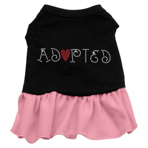 Adopted Dresses Black with Pink XS (8)