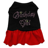 Birthday Girl Rhinestone Dresses Black with Red Med (12)