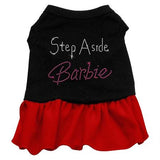 Step Aside Barbie Rhinestone Dress Black with Red XXXL (20)