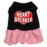 Heart Breaker Dresses Black with Pink Lg (14)