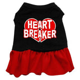 Heart Breaker Dresses Black with Red XS (8)