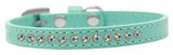 AB Crystal Size 10 Aqua Puppy Collar