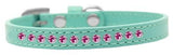 Bright Pink Crystal Size 12 Aqua Puppy Collar