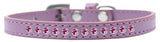 Bright Pink Crystal Size 10 Lavender Puppy Collar