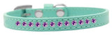 Purple Crystal Size 12 Aqua Puppy Collar