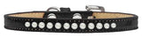 Pearl Size 16 Black Puppy Ice Cream Collar