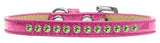 Lime Green Crystal Size 12 Pink Puppy Ice Cream Collar